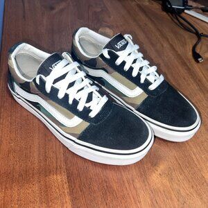 Vans Old Skool Woodland Camo Womens 7 1/2, Mens 5 and EUR 38 Camo